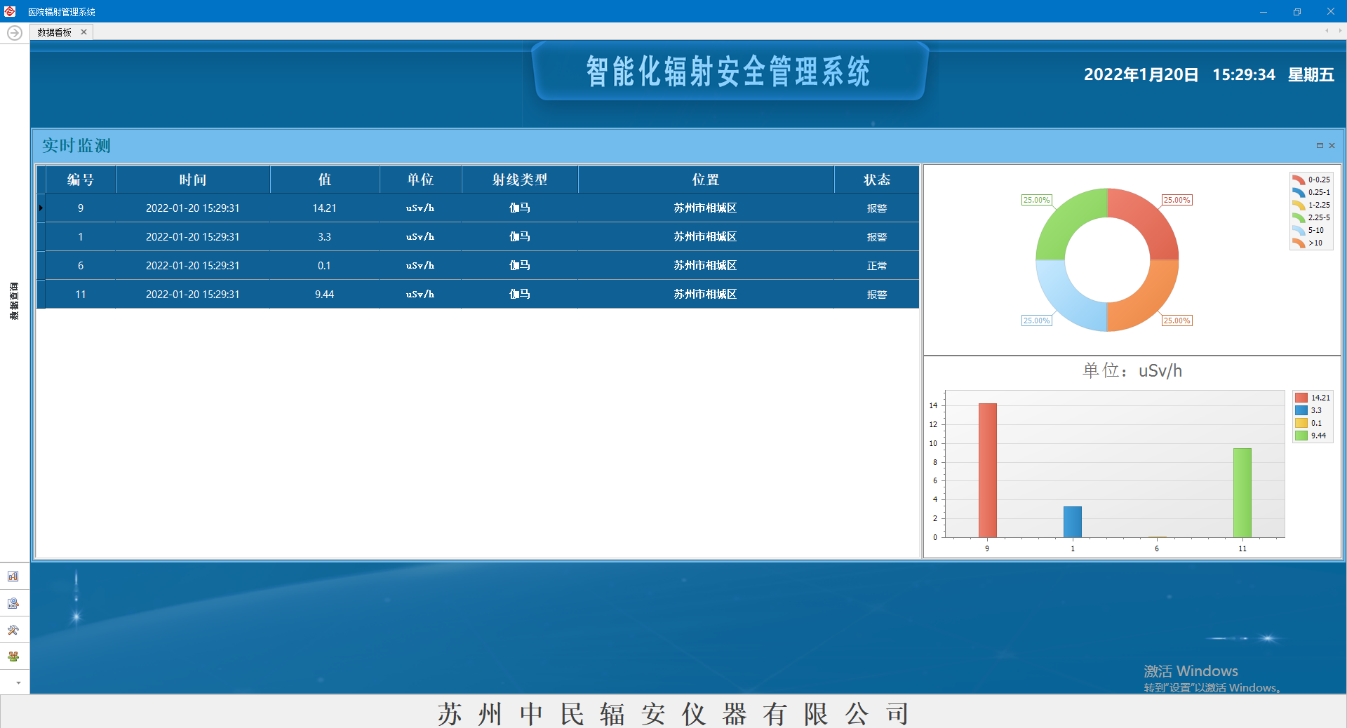 智能辐射安全管理系统软件